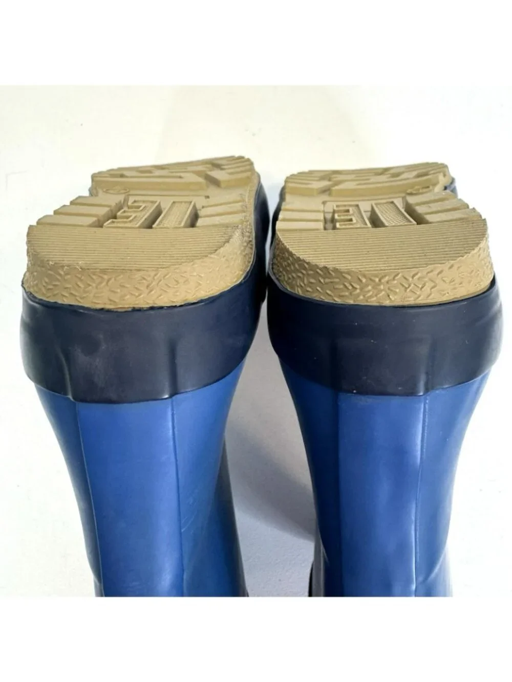 Pendleton Rubber Rain Boots Waterproof Pull On Blue Kids Size US 1 Unisex
